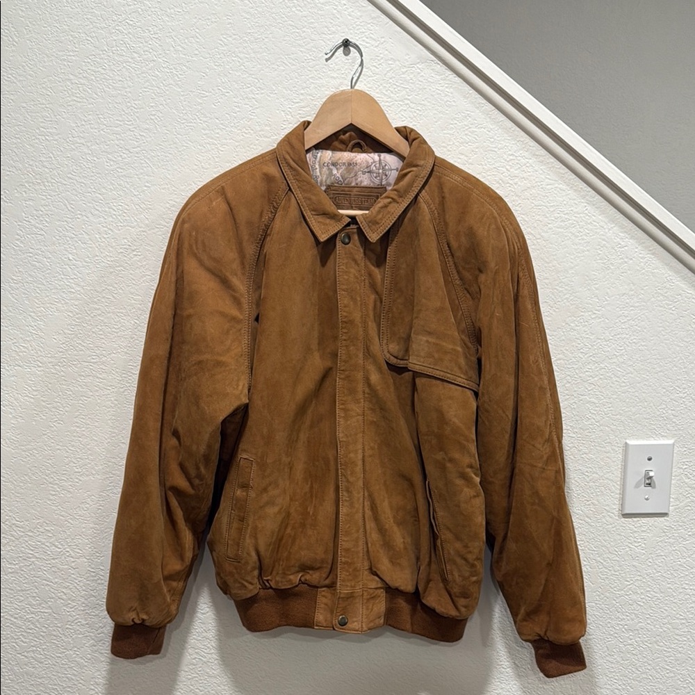 Marlboro Brown Bomber Jacket